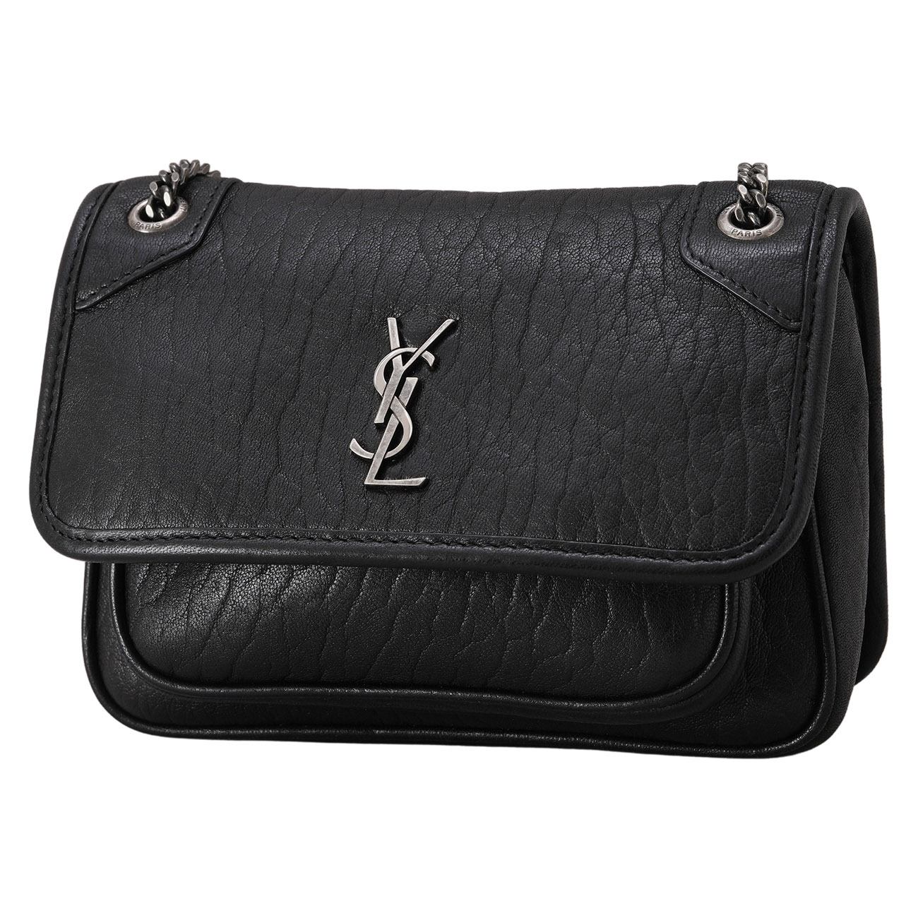 YVES SAINT LAURENT(USED)생로랑 828736 램스킨 니키 미니 숄더백